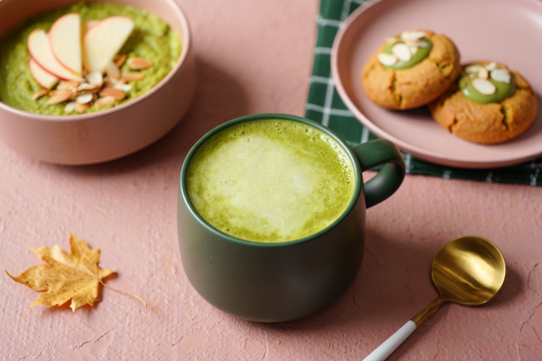 3 recettes automnales au matcha à tester absolument (simples, cozy et réconfortantes)